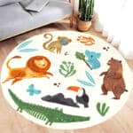 tapis animaux jungle